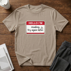 Hello I'm Reading T-Shirt
