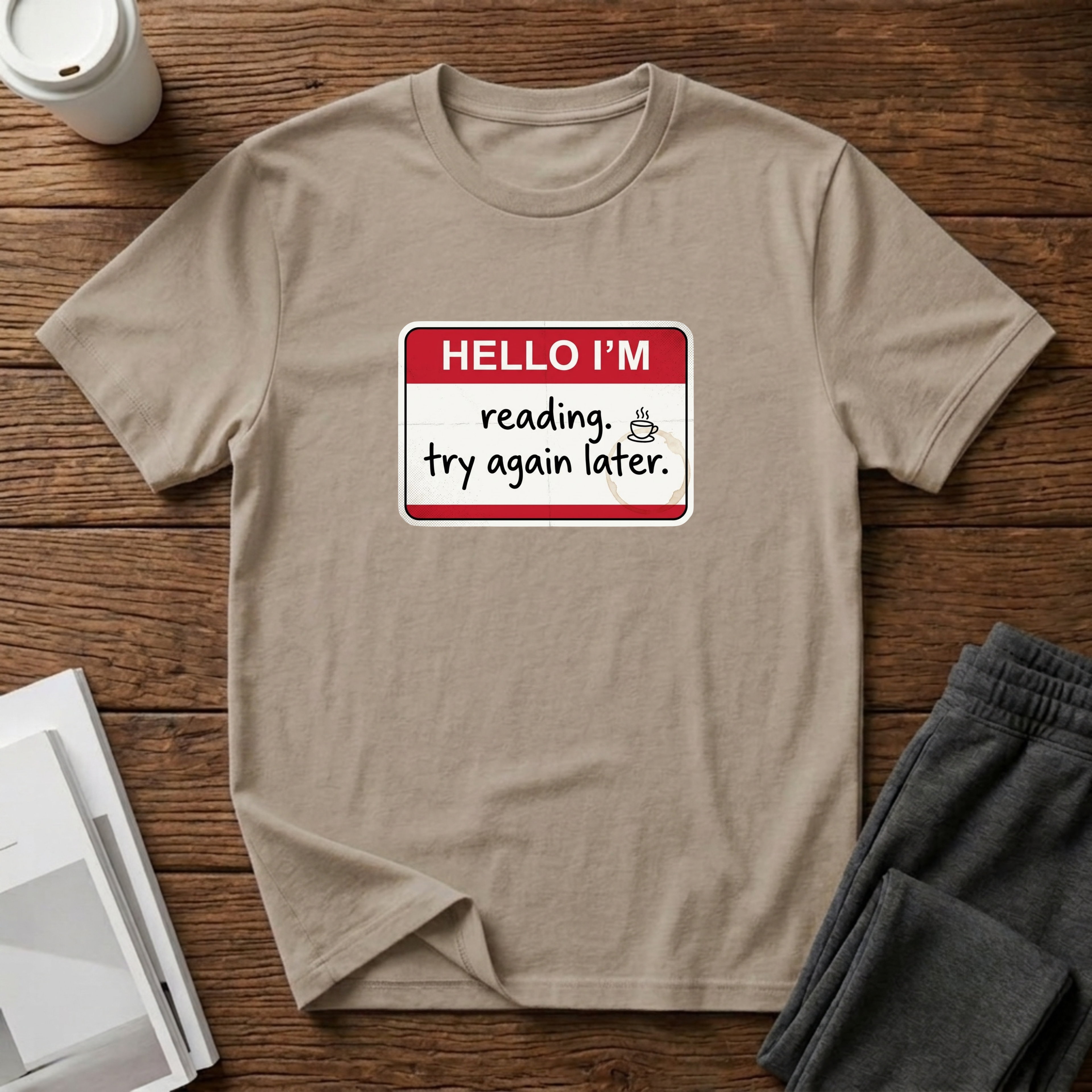 Hello I'm Reading T-Shirt