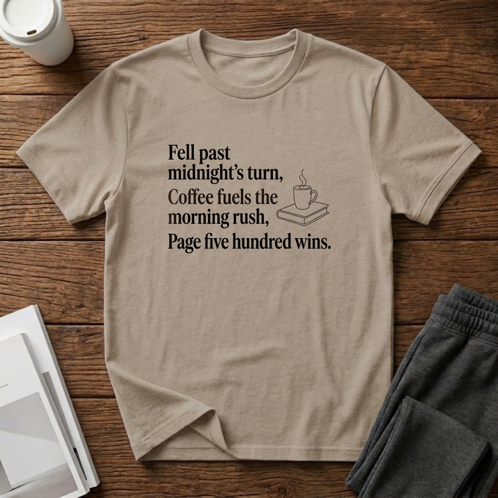 Midnight's Turn Haiku T-Shirt