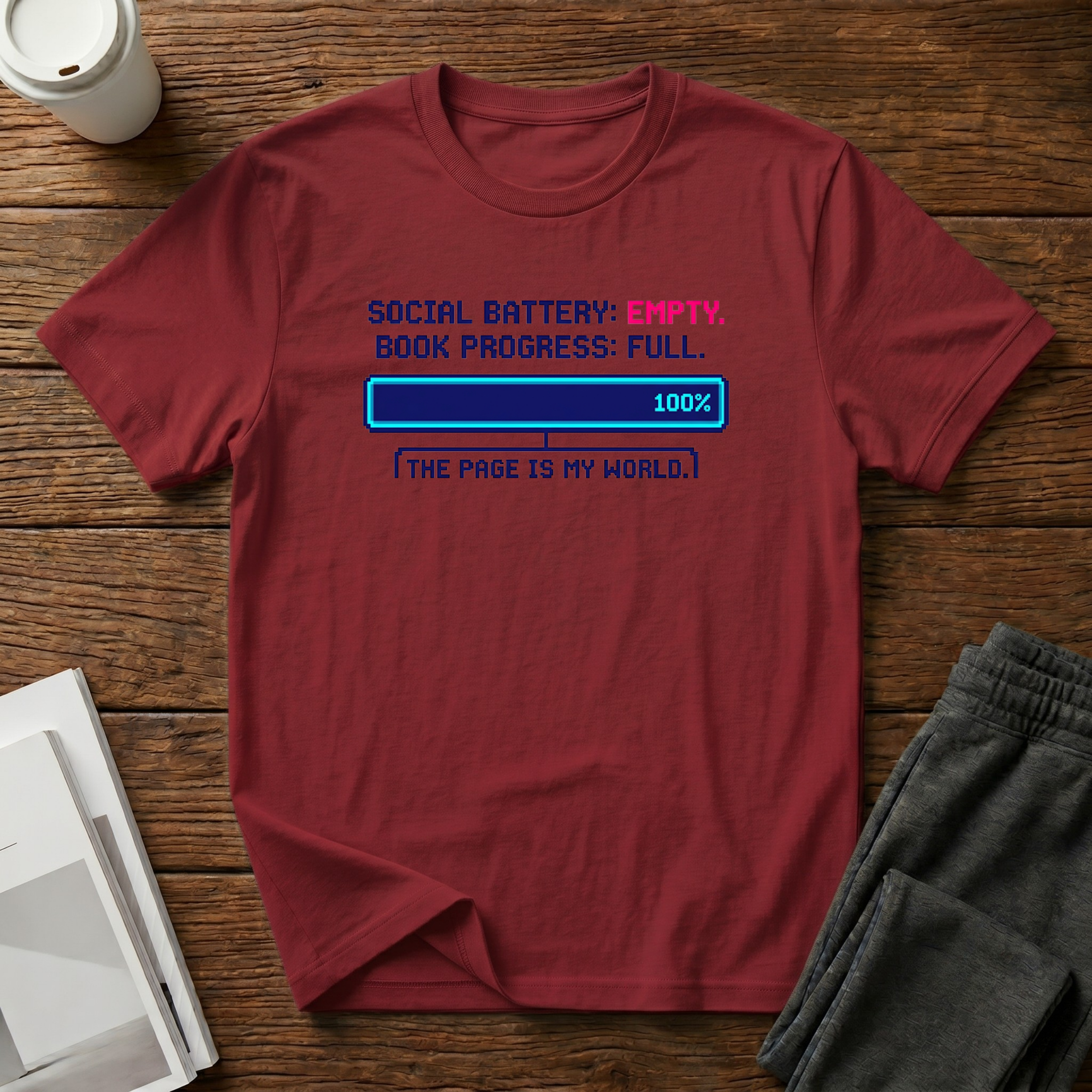 Social Battery T-Shirt