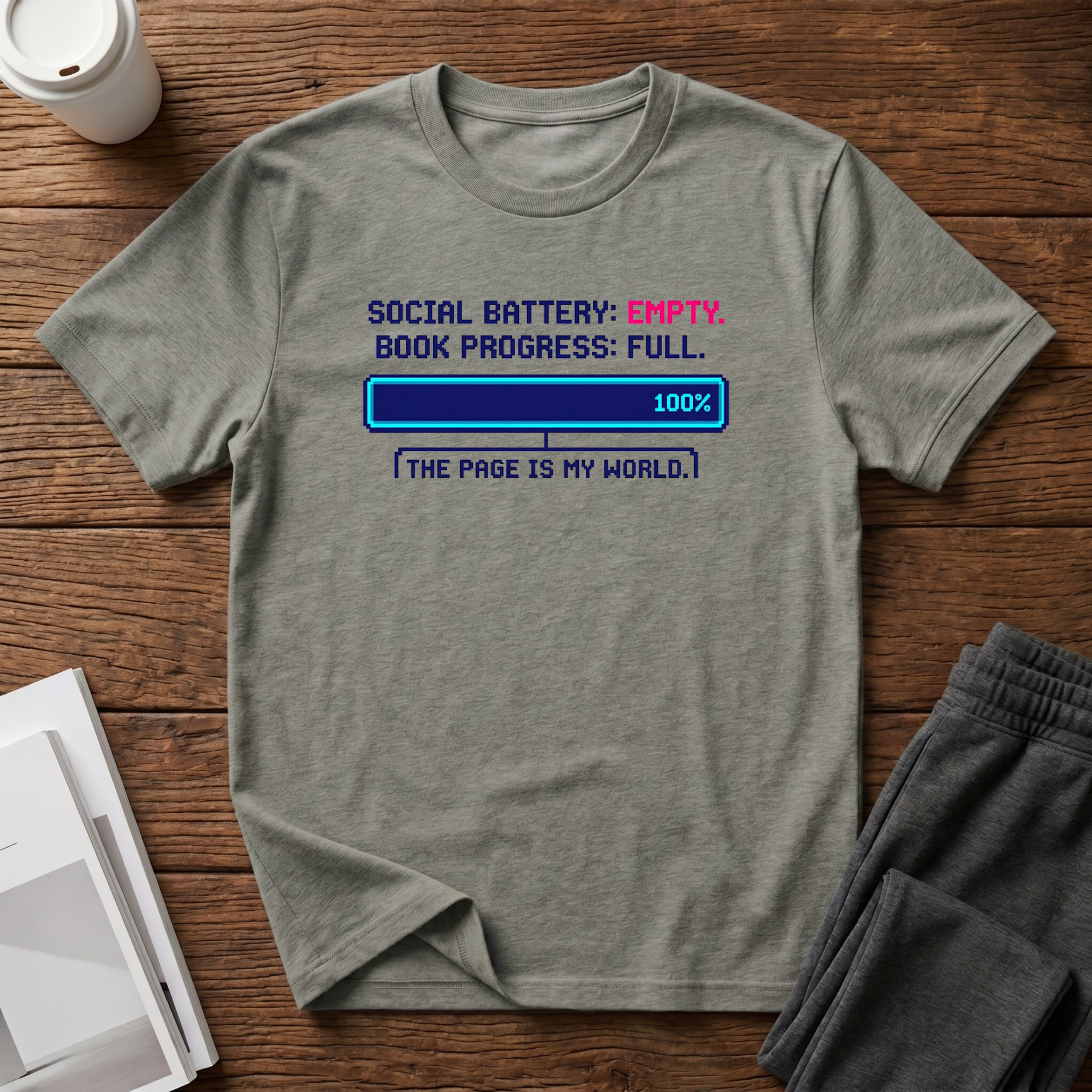 Social Battery T-Shirt