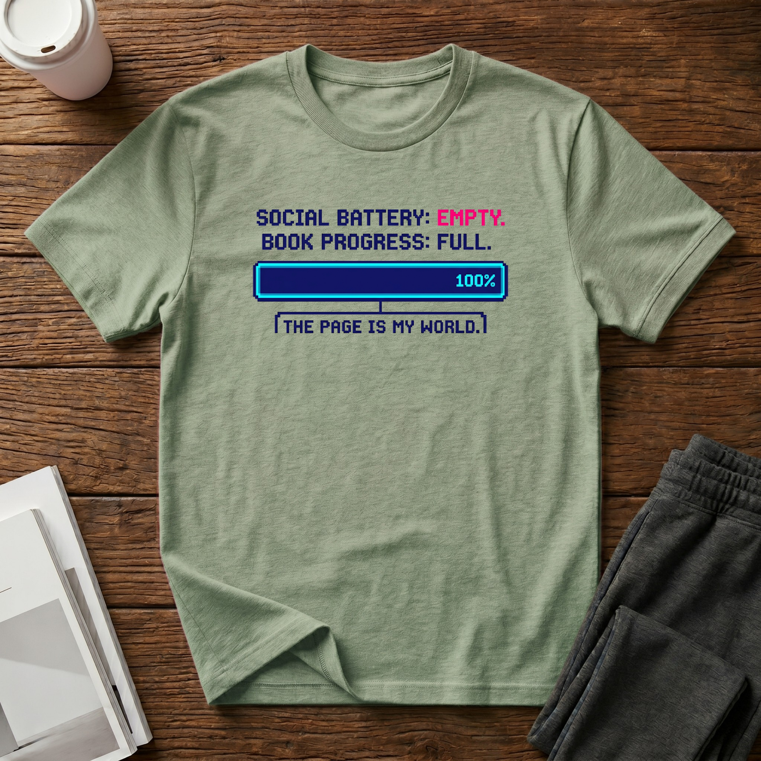 Social Battery T-Shirt