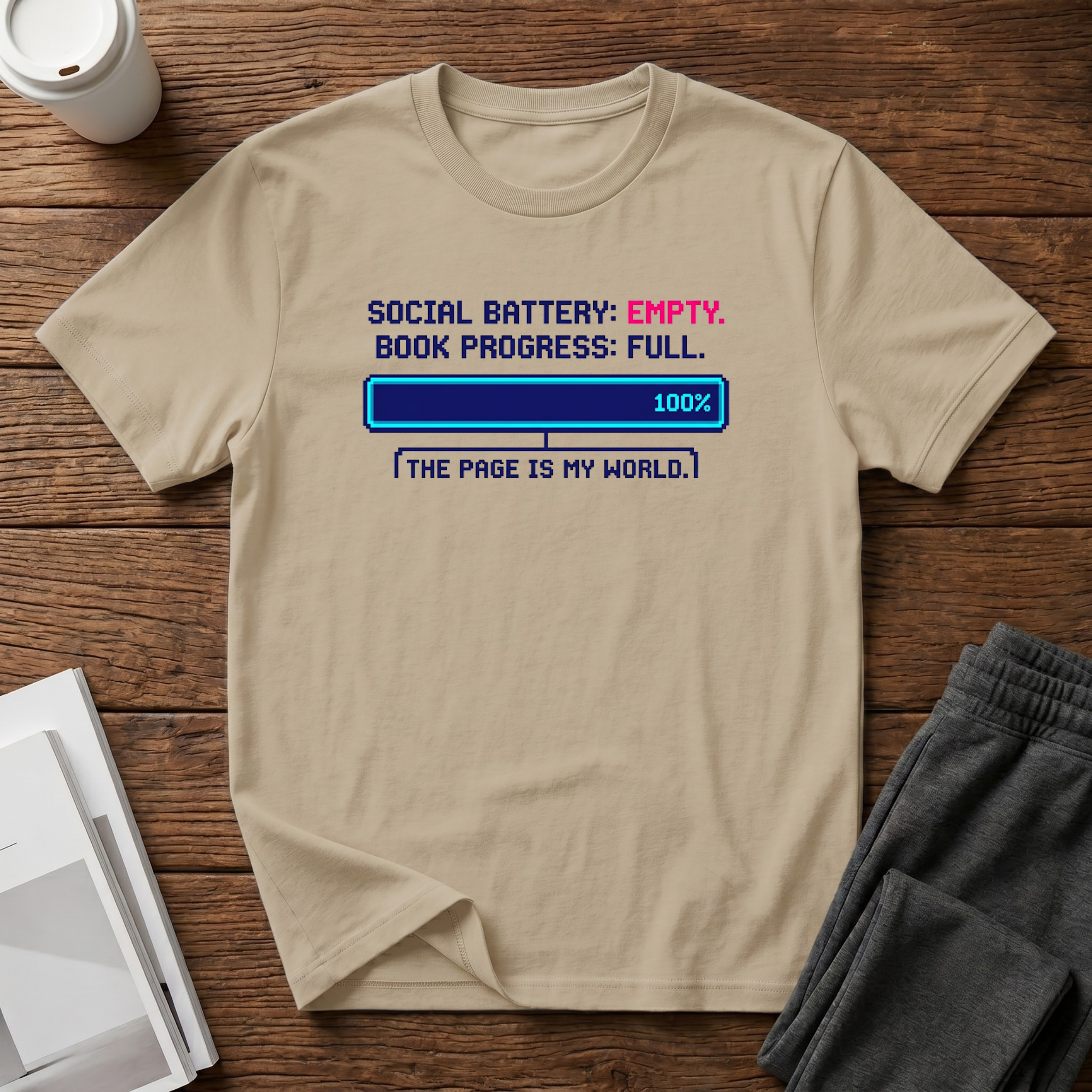 Social Battery T-Shirt