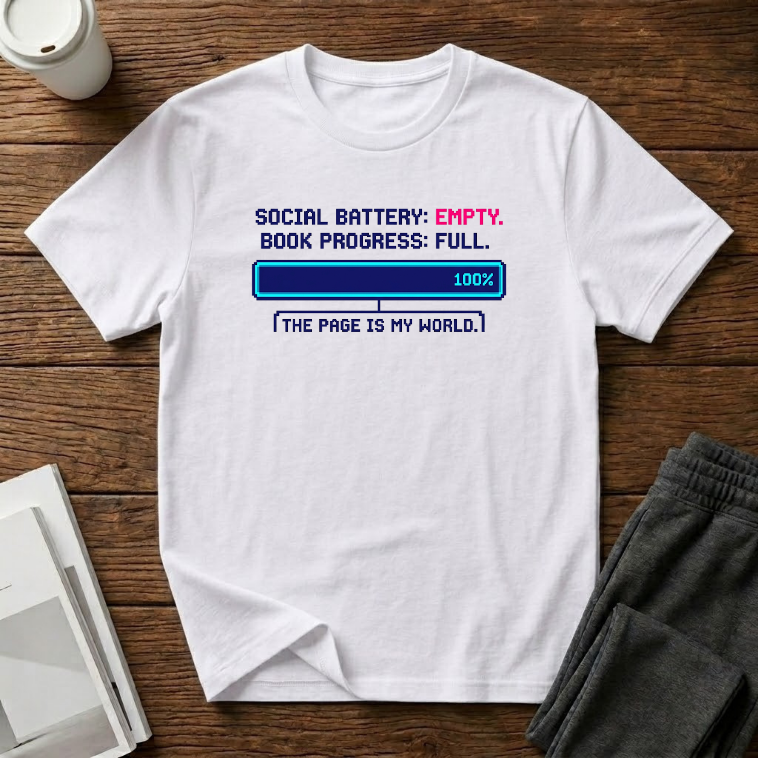 Social Battery T-Shirt
