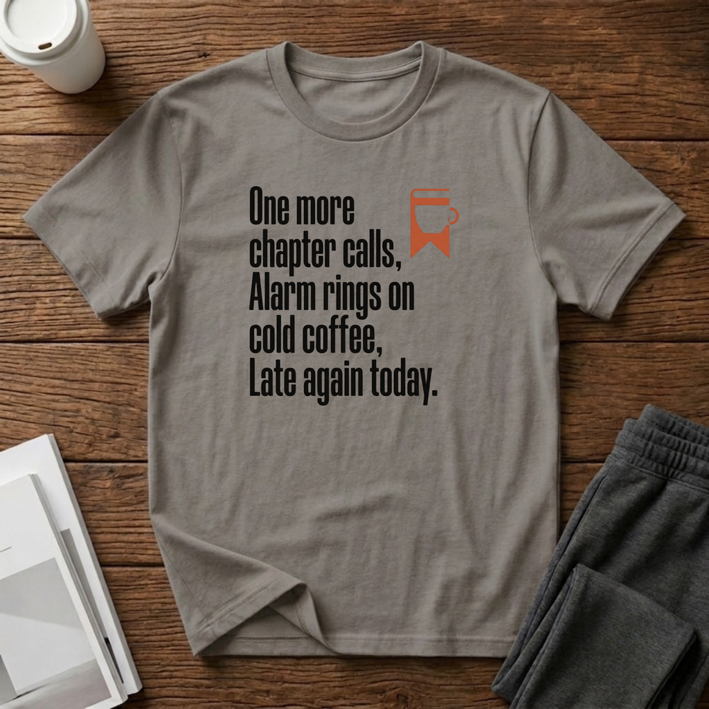 Late Again Haiku T-Shirts