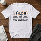 Start Where You Are T-Shirt