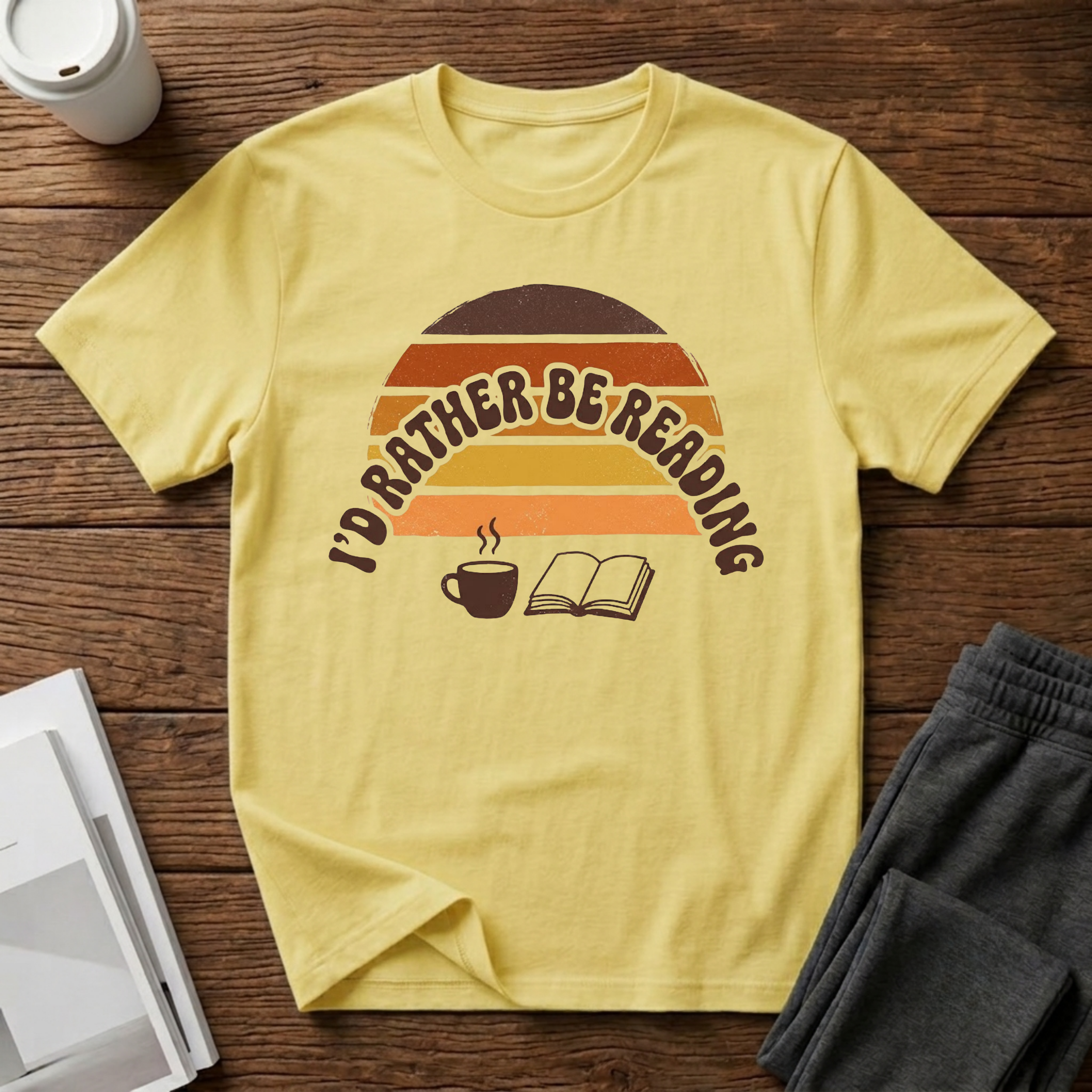 Sunset Reading T-Shirt
