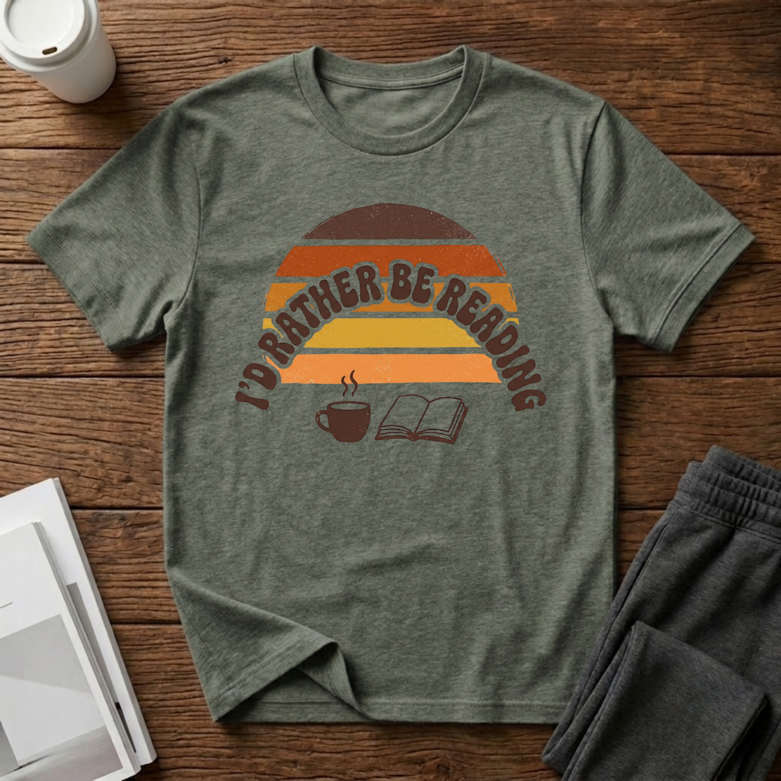 Sunset Reading T-Shirt