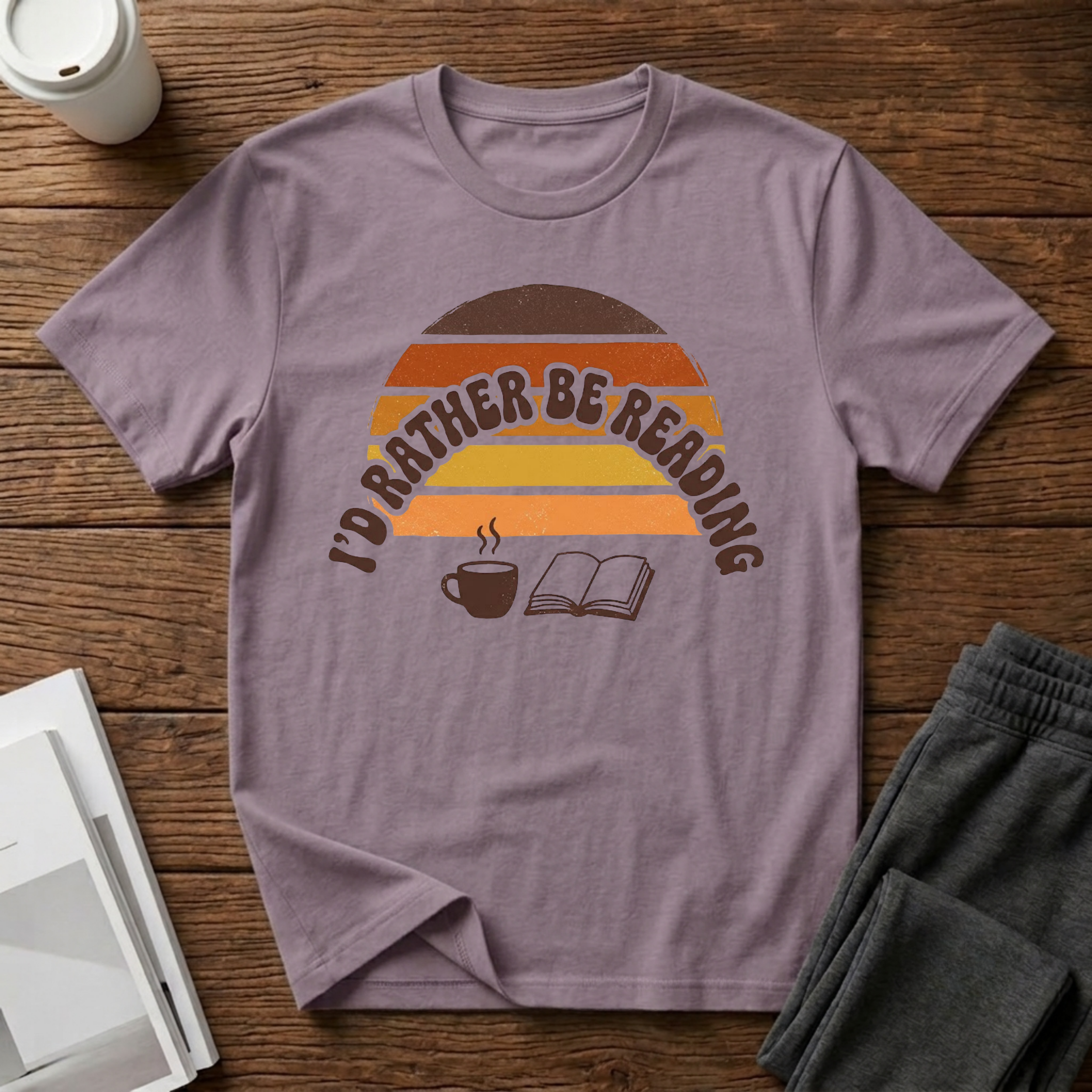 Sunset Reading T-Shirt