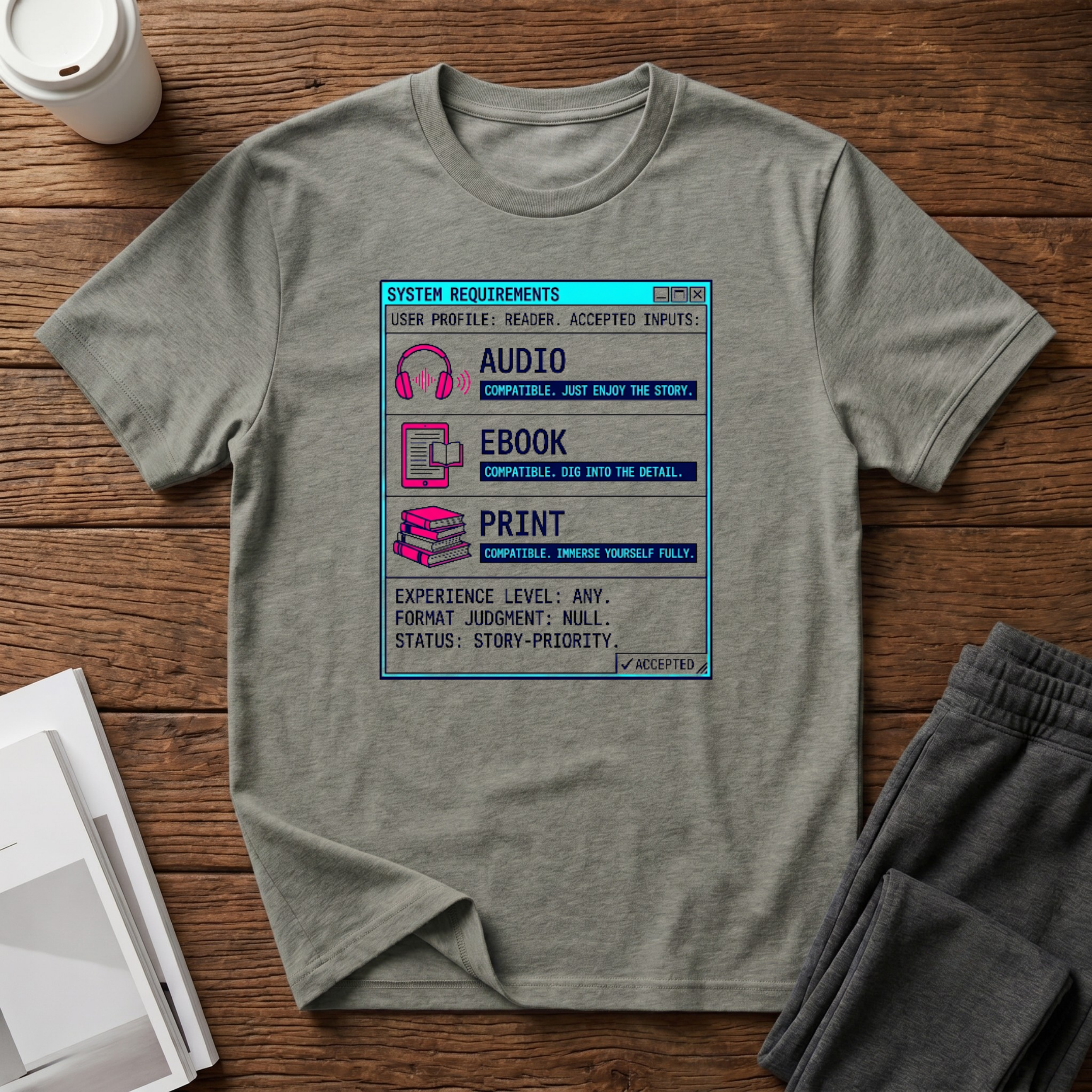 System Requirements T-Shirt