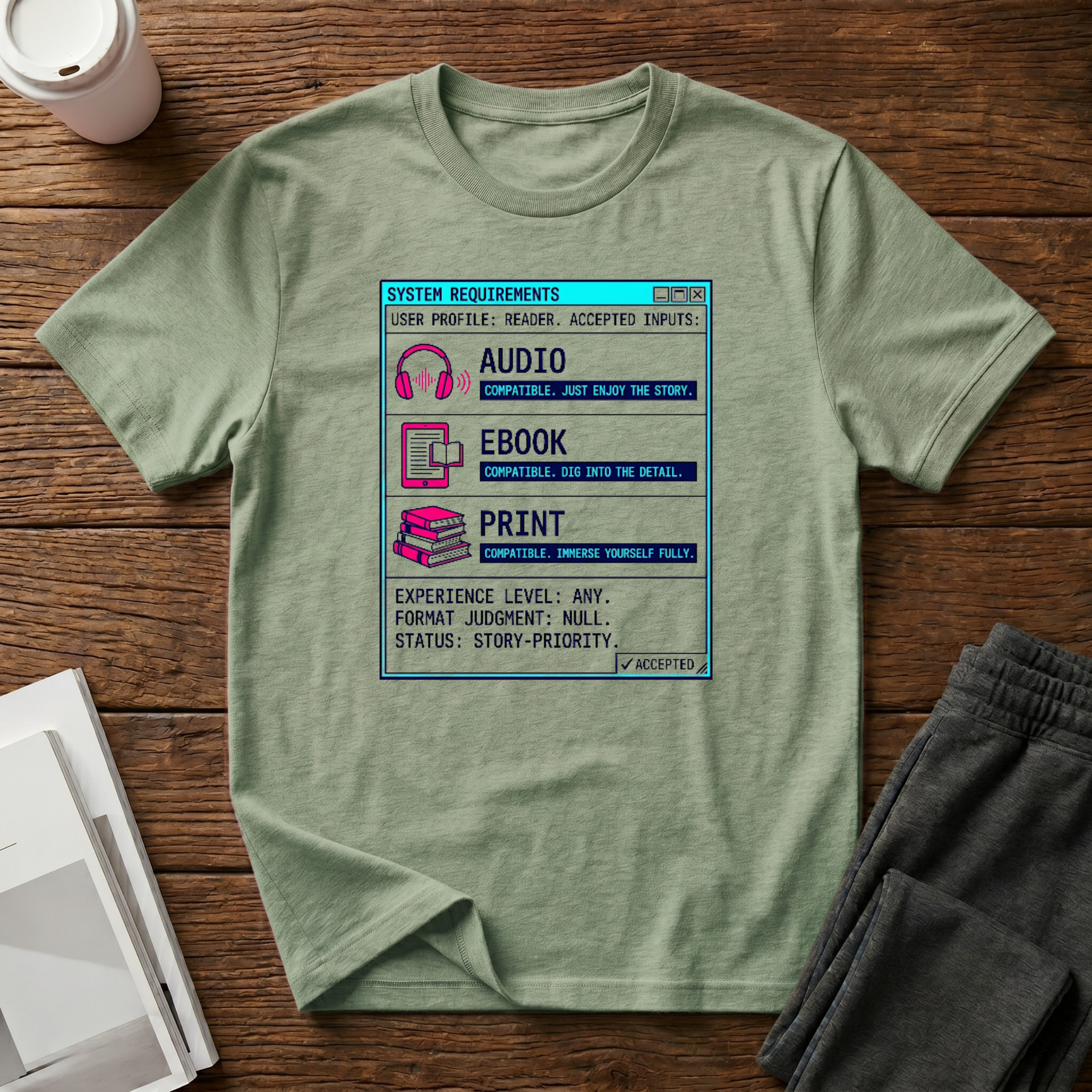 System Requirements T-Shirt