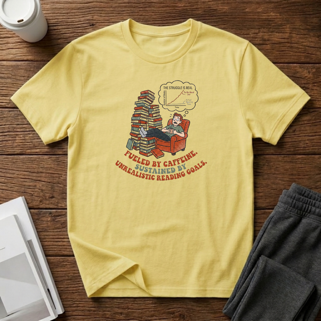 Unrealistic Reading Goals T-Shirt