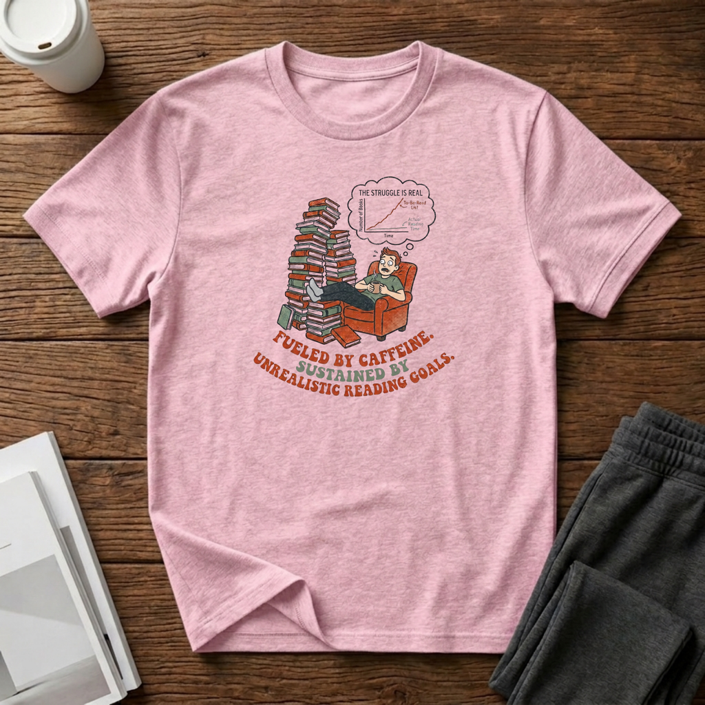 Unrealistic Reading Goals T-Shirt
