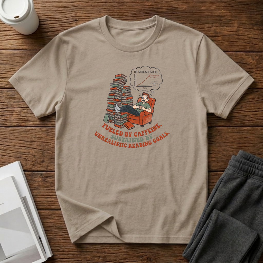 Unrealistic Reading Goals T-Shirt