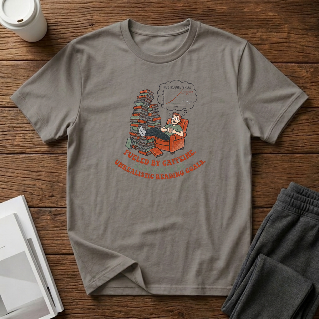 Unrealistic Reading Goals T-Shirt