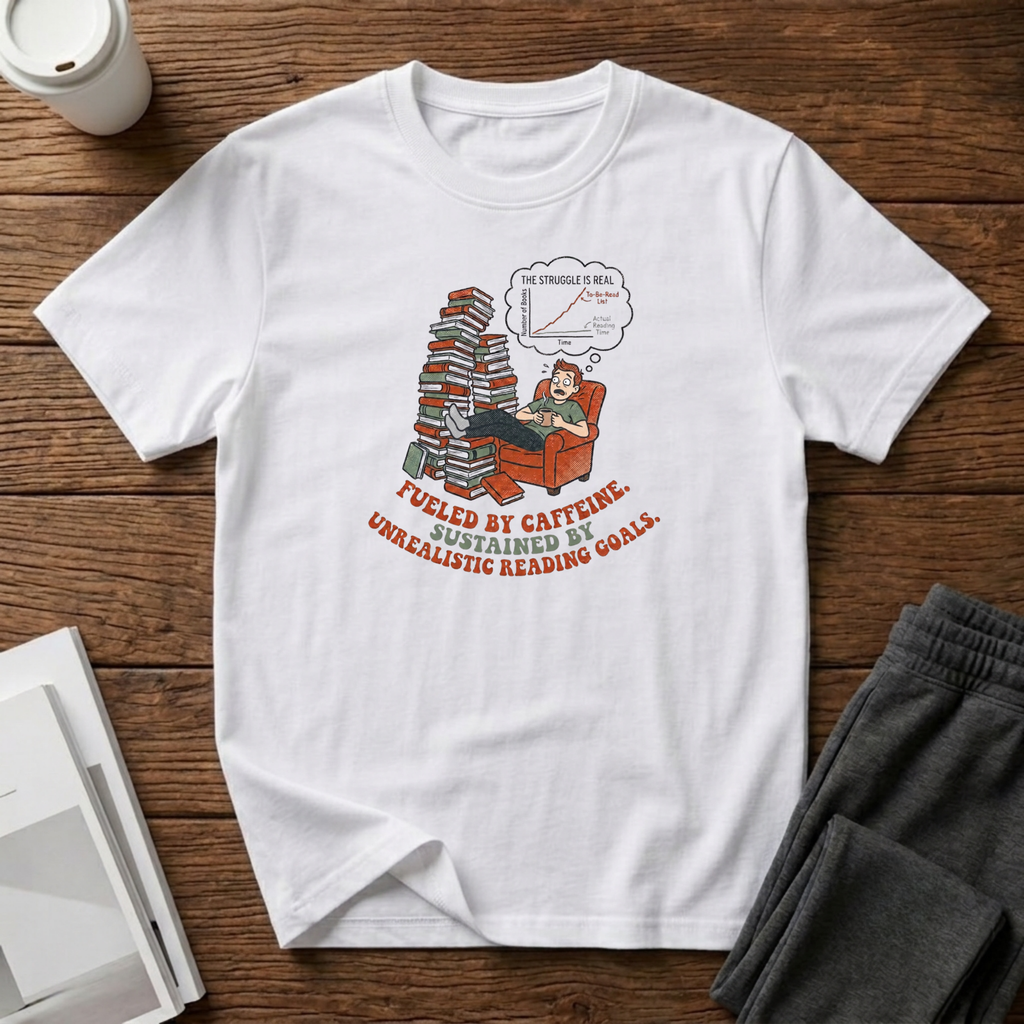 Unrealistic Reading Goals T-Shirt