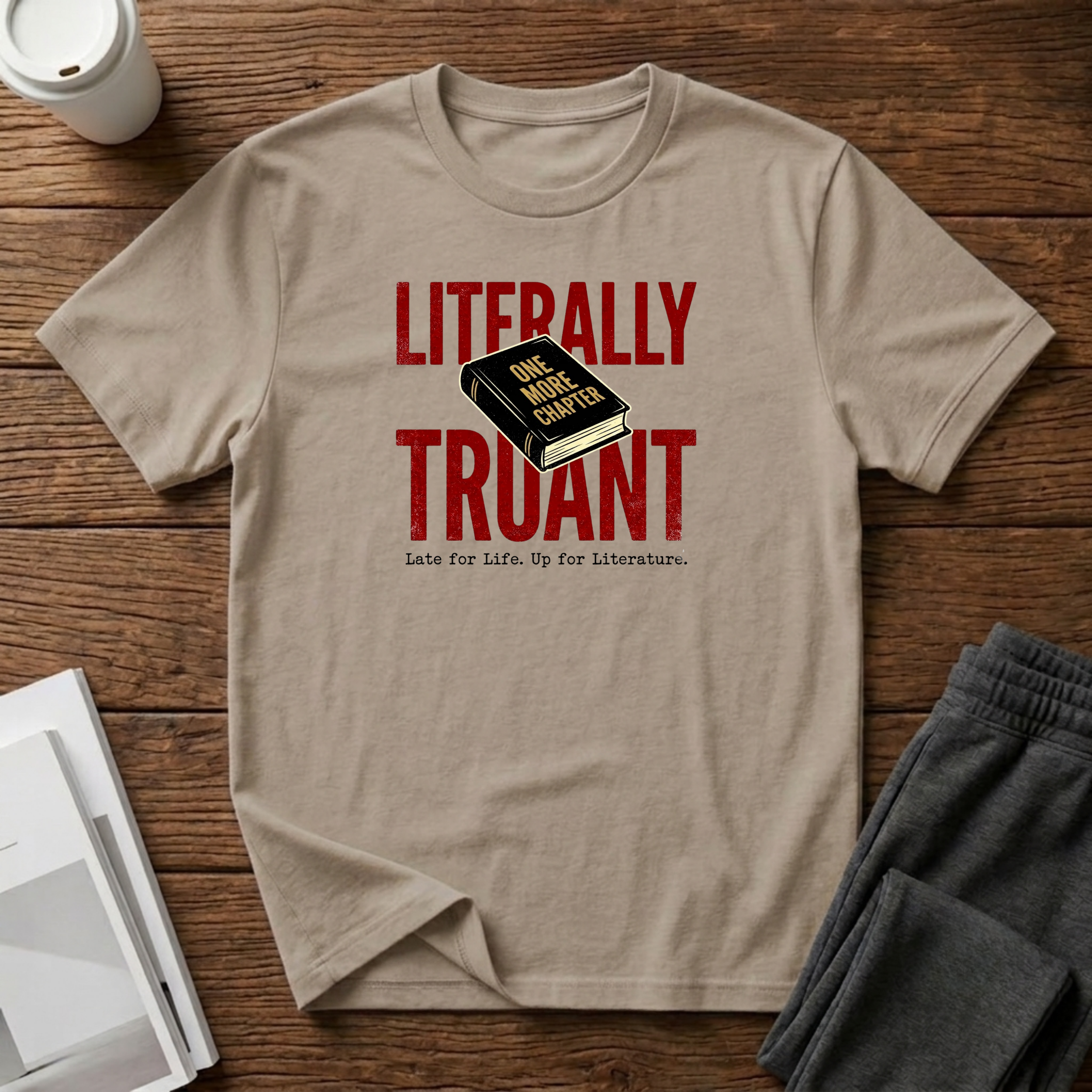 Up For Literature T-Shirt