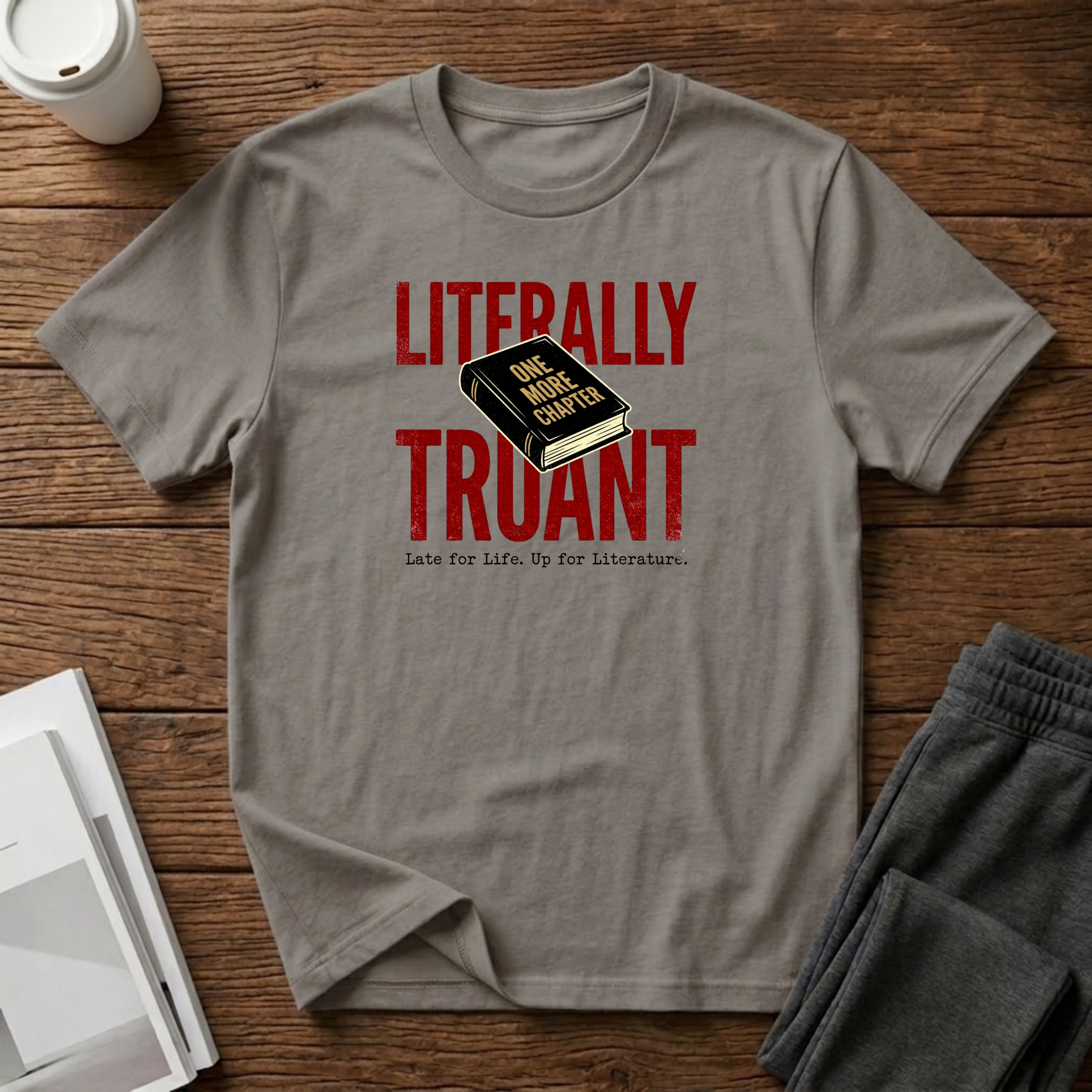 Up For Literature T-Shirt