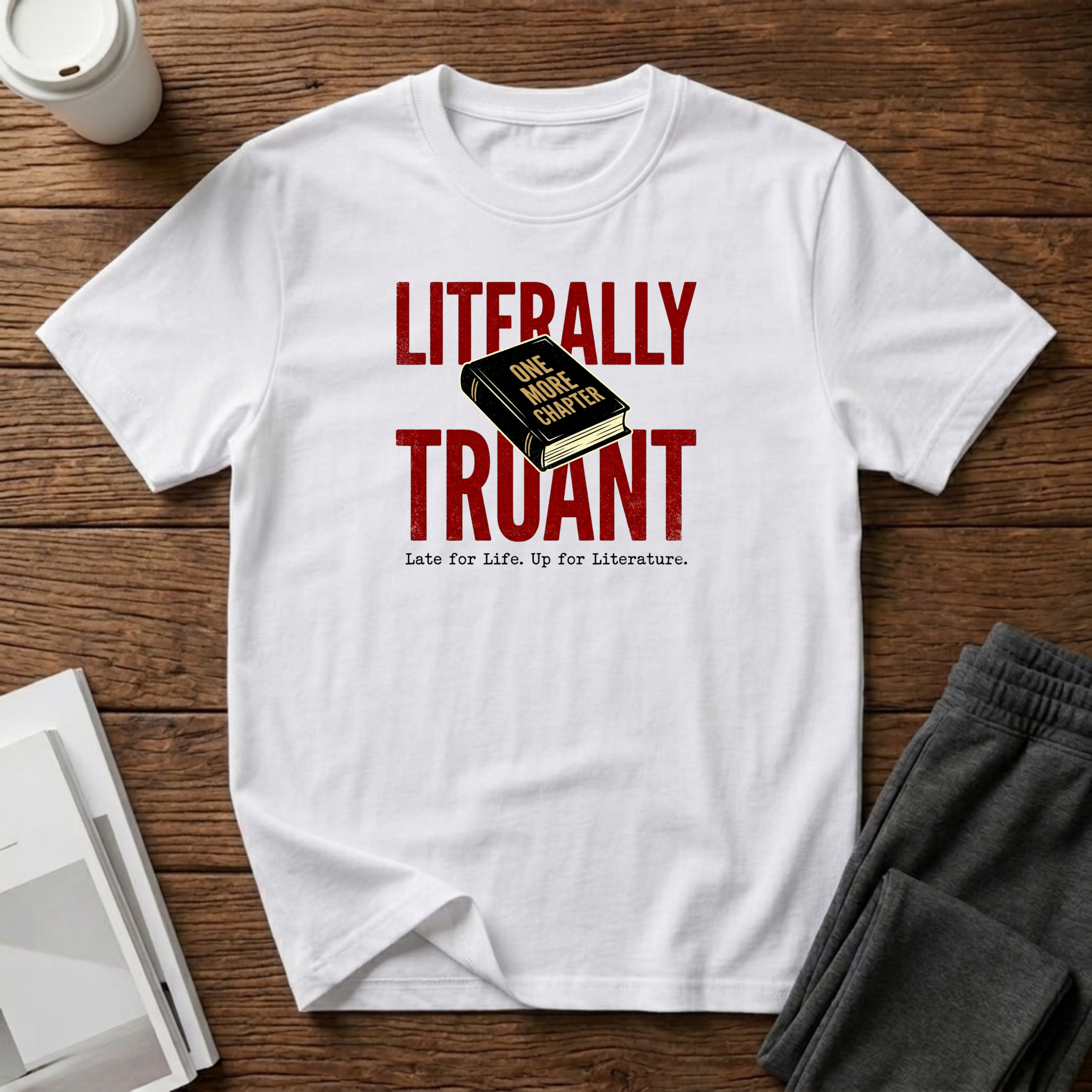 Up For Literature T-Shirt