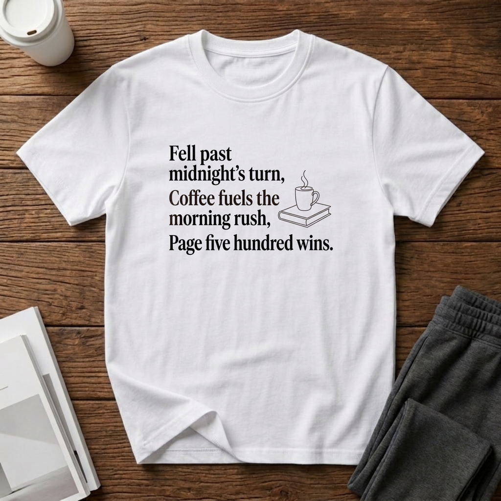 Midnight's Turn Haiku T-Shirt