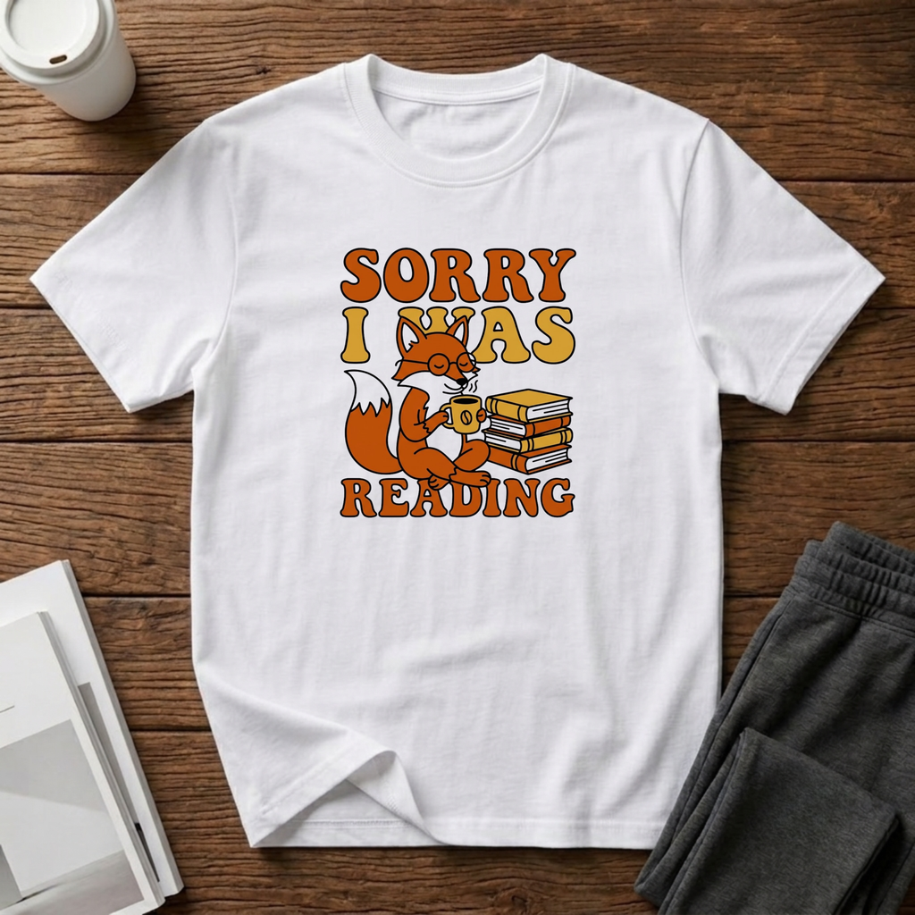 Sorry I Was Reading T-Shirt