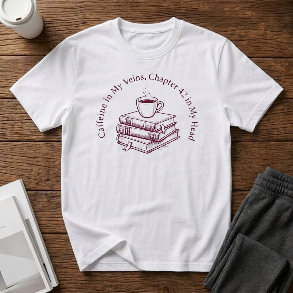 Cafffeine in My Veins T-Shirt